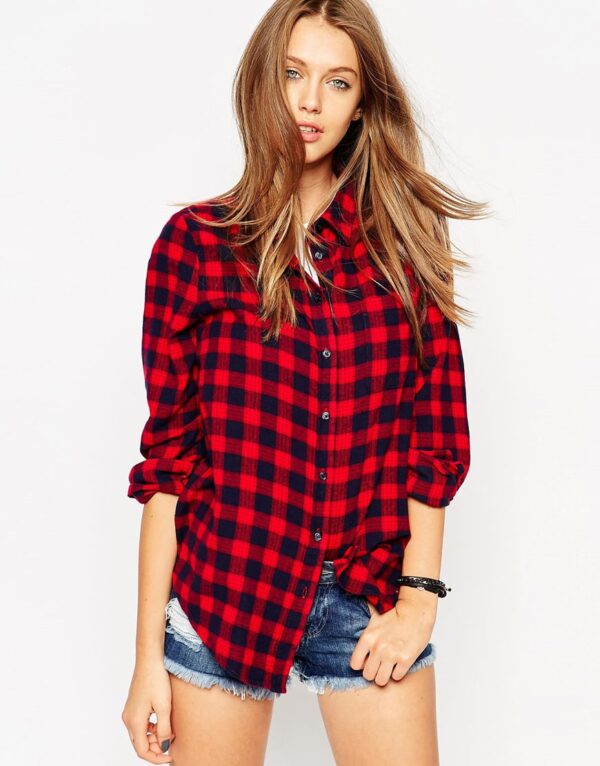 Shirt in Red Check