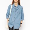 Denim Boyfriend Shirt in Pretty Vintage Wash