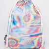 Backpack in Holigraphic Swirl Print