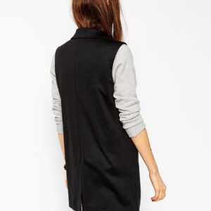 Sleeveless Ponte Blazer