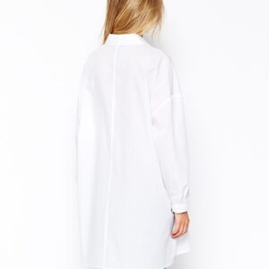 Longline White Shirt