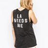 T-Shirt With I Dont Need LA Print