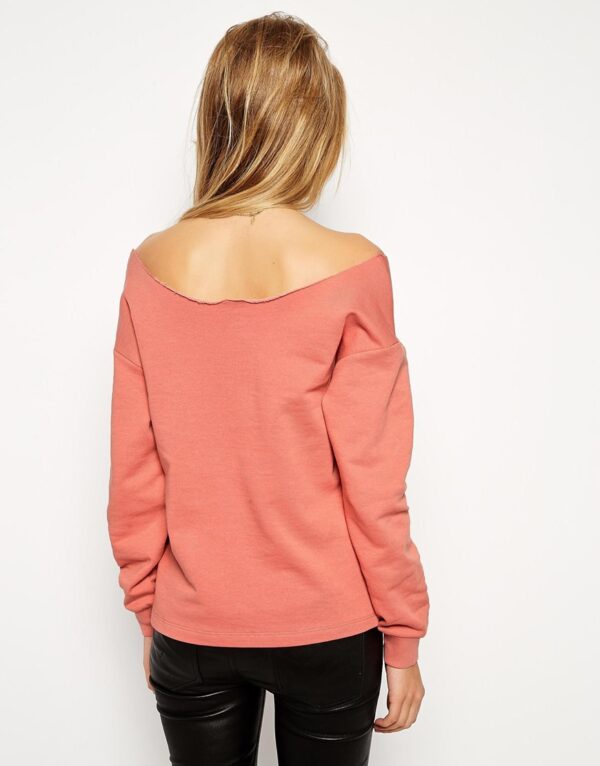 The Off Shoulder Sweatshirt