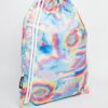 Backpack in Holigraphic Swirl Print