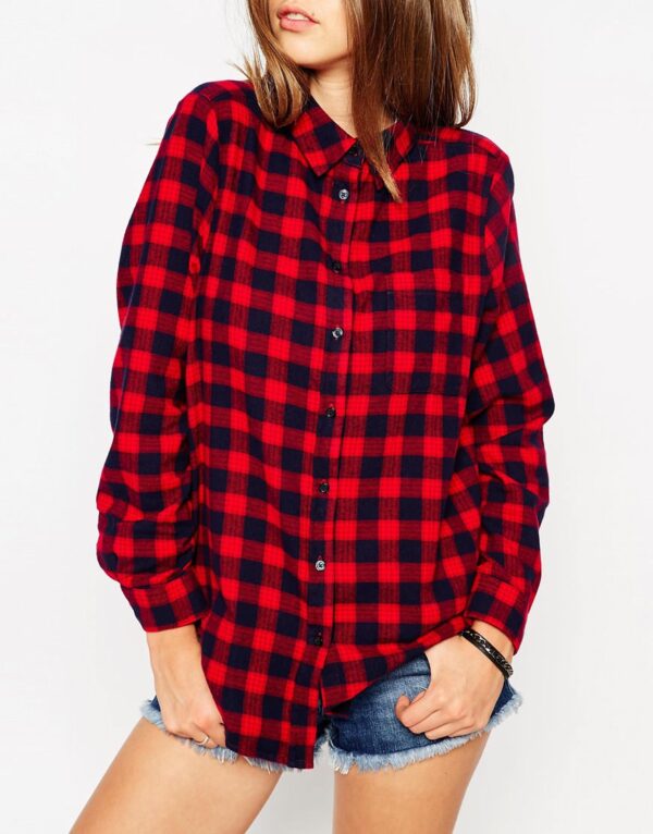 Shirt in Red Check