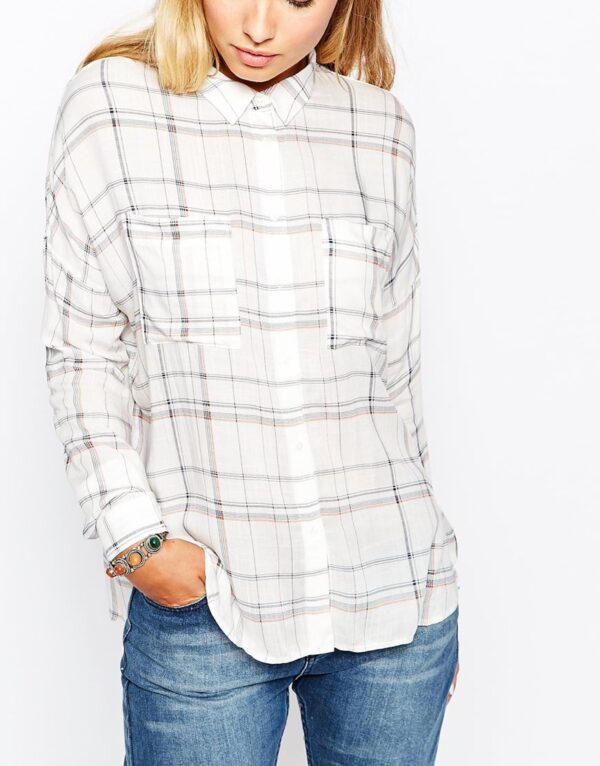 Jeans Light Checked Shirt